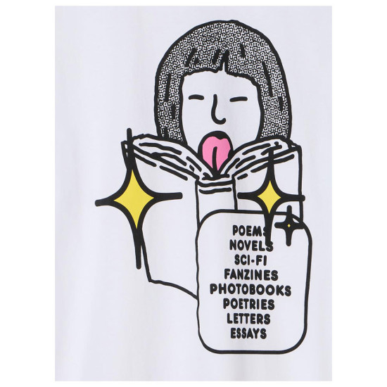 Edwin Ανδρική κοντομάνικη μπλούζα Love in the Books Tee